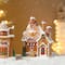 Glitzhome® Light-Up Christmas Gingerbread House Table Décor Set